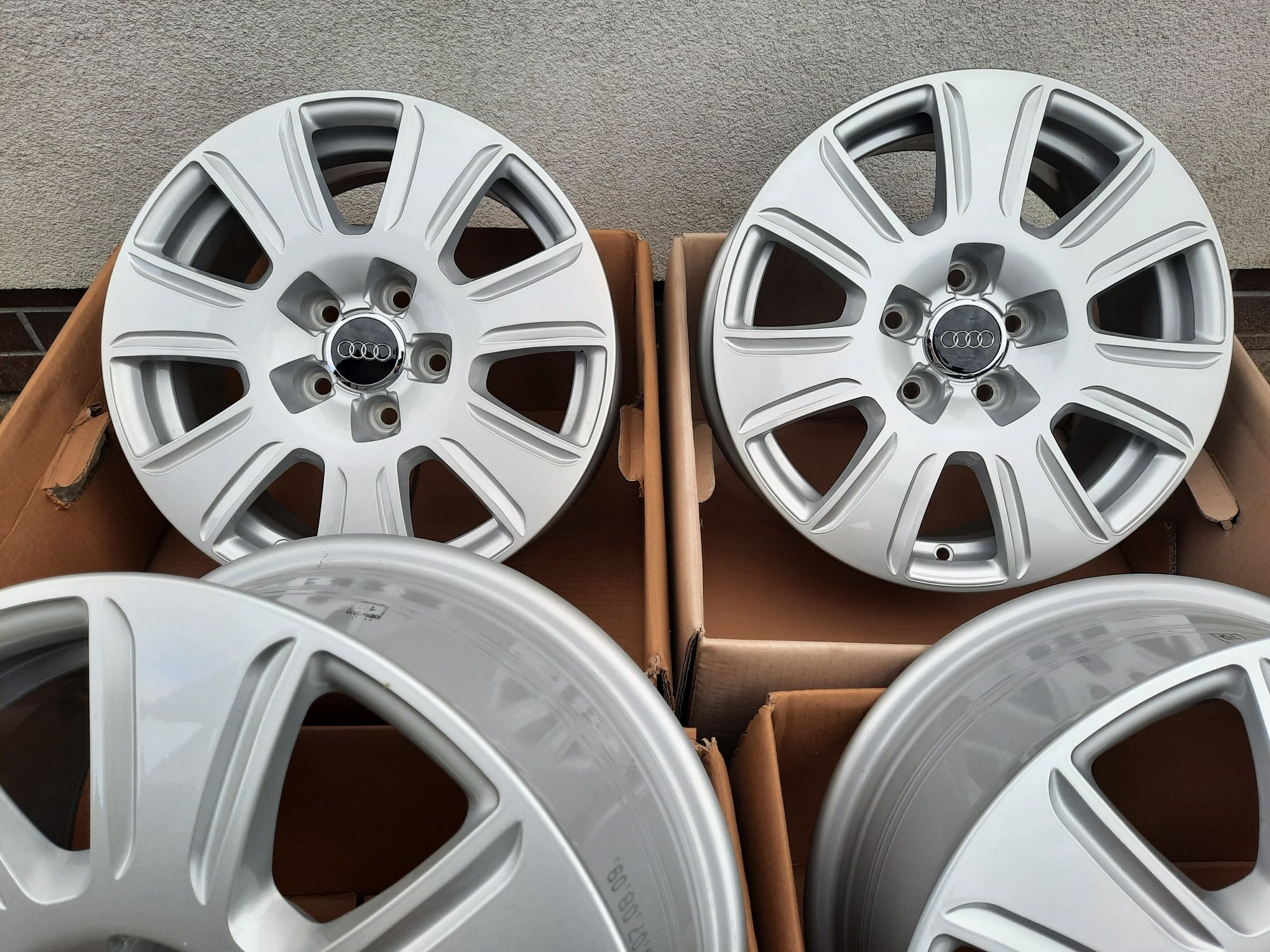 Alufelgi NOWE Audi 16 5x112 A3 A4 B6 B7 A8 Q3 Q2 TT ORYGINALNE!