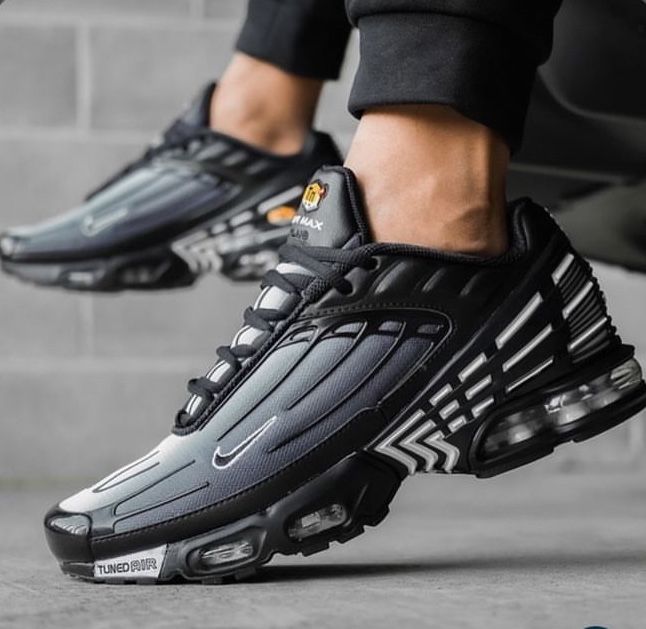 Air Max Tn 3 Black White