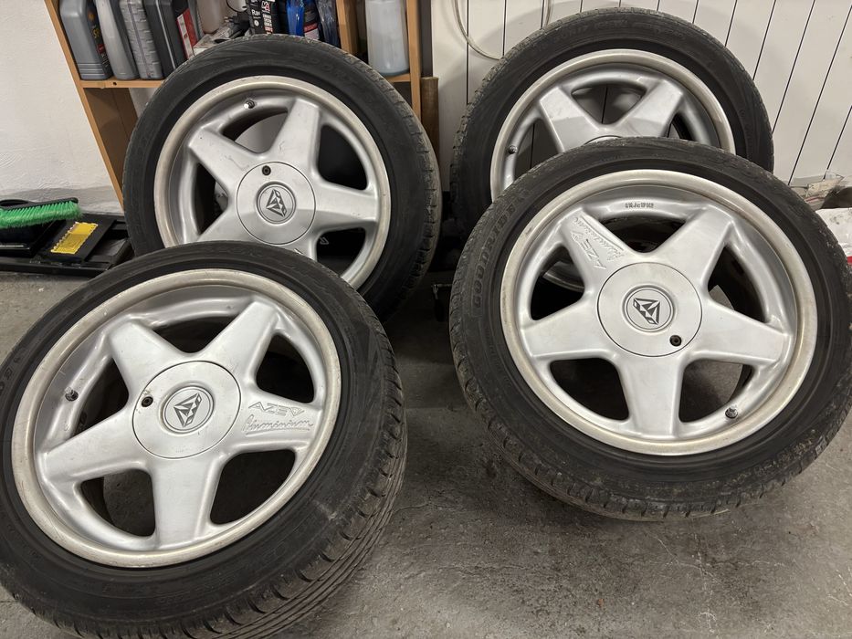 Alufelgi Azev 17” 8,5J letnie opony 5x110