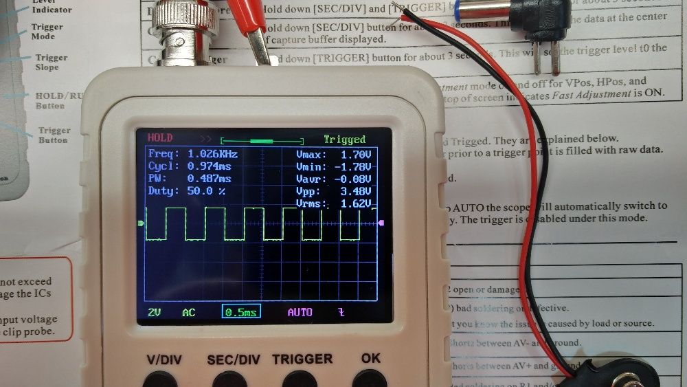 Osciloscopio Digital Portatil DSO150