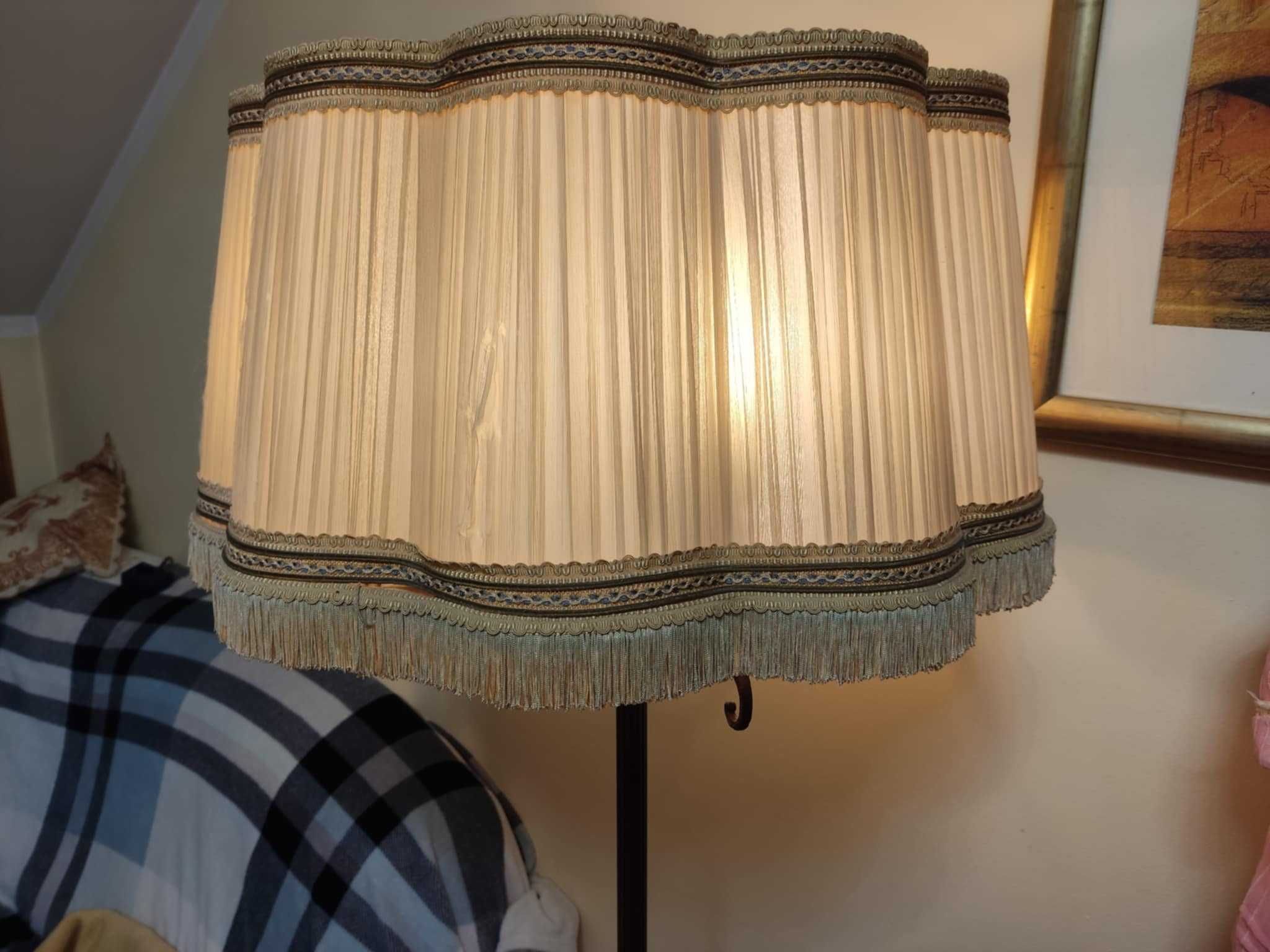 stara lampa  podłogowa 3 ramiona