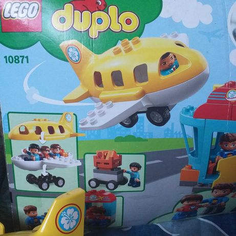 Lego duplo Samolot Lotnisko.