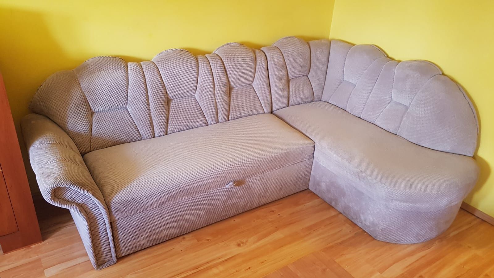 Narożnik z funkcją spania