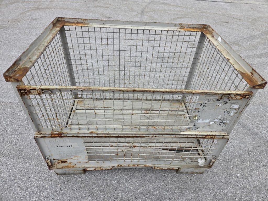 Kosz paletowy koszopaleta gitterbox wysoki/niski