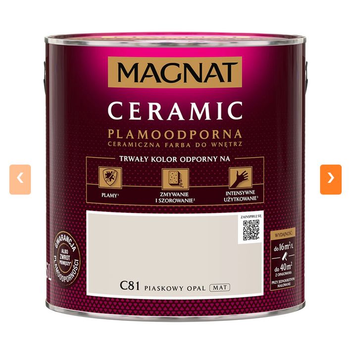 Farba magnat ceramic nowe nie otwierane