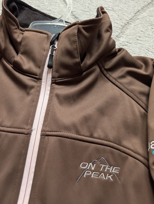 Damska kurtka XL Softshell bez kaptura on the peak system aquatex