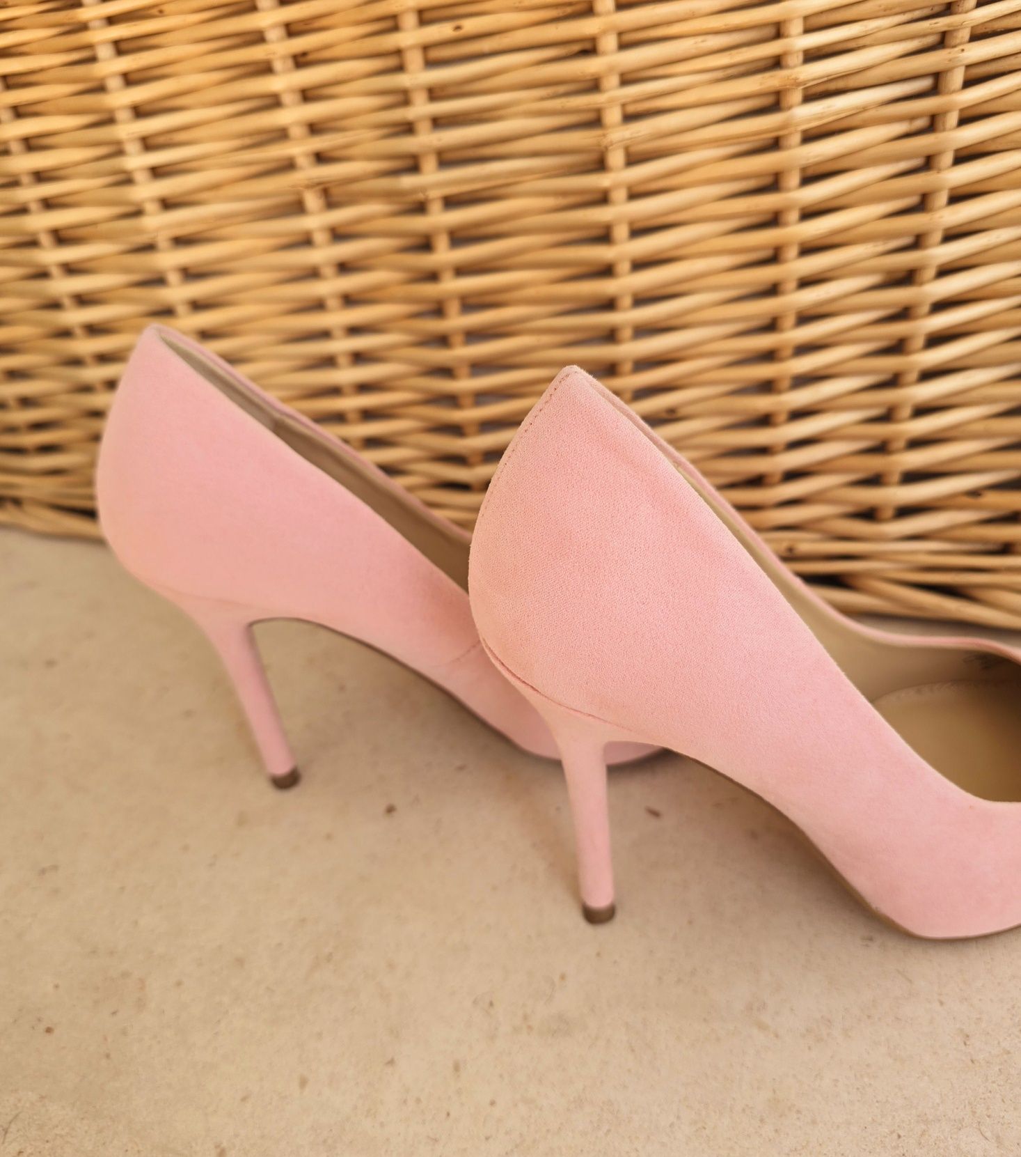 Sapatos da zara rosa
