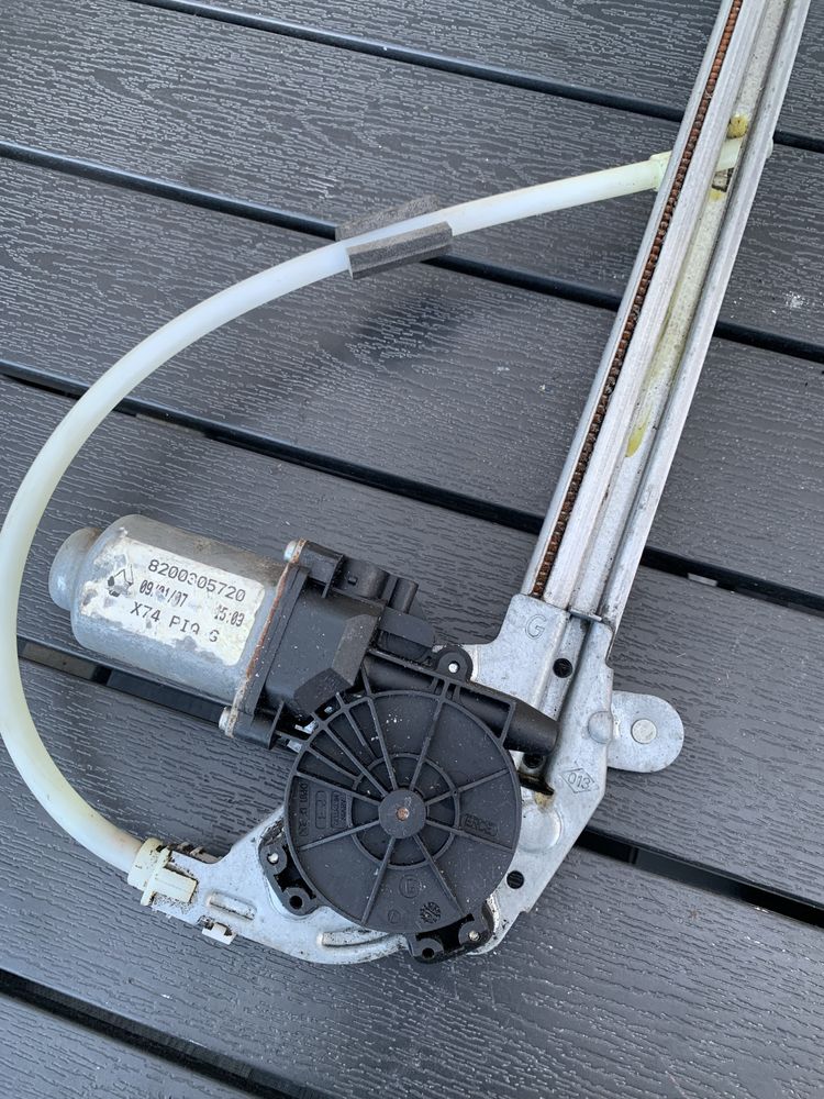 Podnośnik szyby mechanizm silniczek lewy tył laguna II