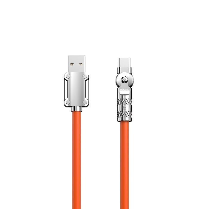 Kabel Ładowania USB-C 120W Dudao 1M - Pomarańczowy