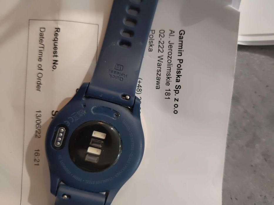 Zegarek Garmin Vivomuve 3s granat