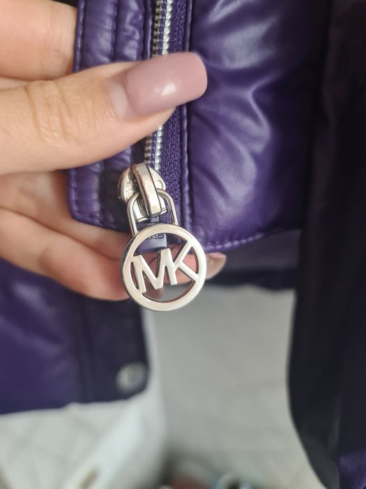 Пальто Michael Kors фиолетовое