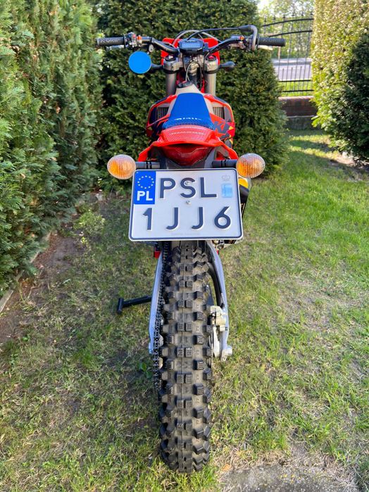 KTM XC-W 125 zarejestrowany na kat. B