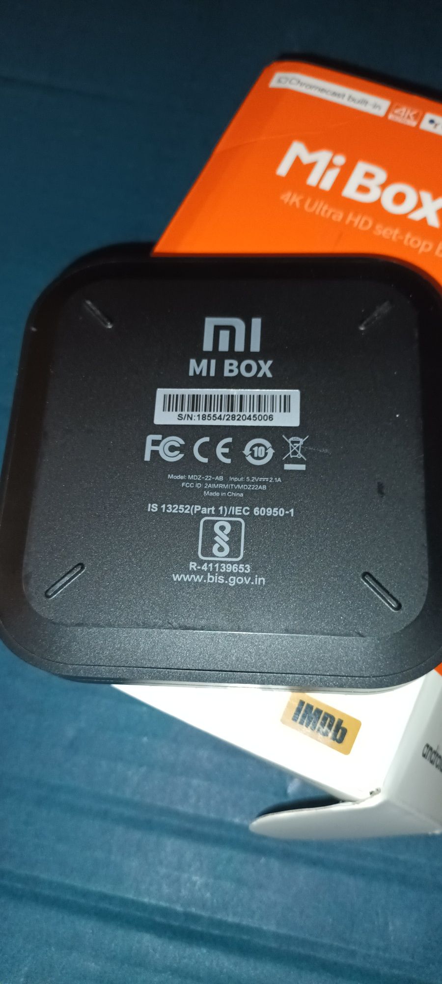 Xiaomi Mi Box S Android tv
