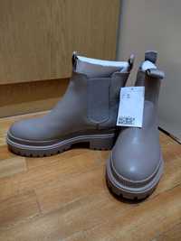 Botas | Cinzentas/Bege | H&M | 36 | Novas | Envio Grátis