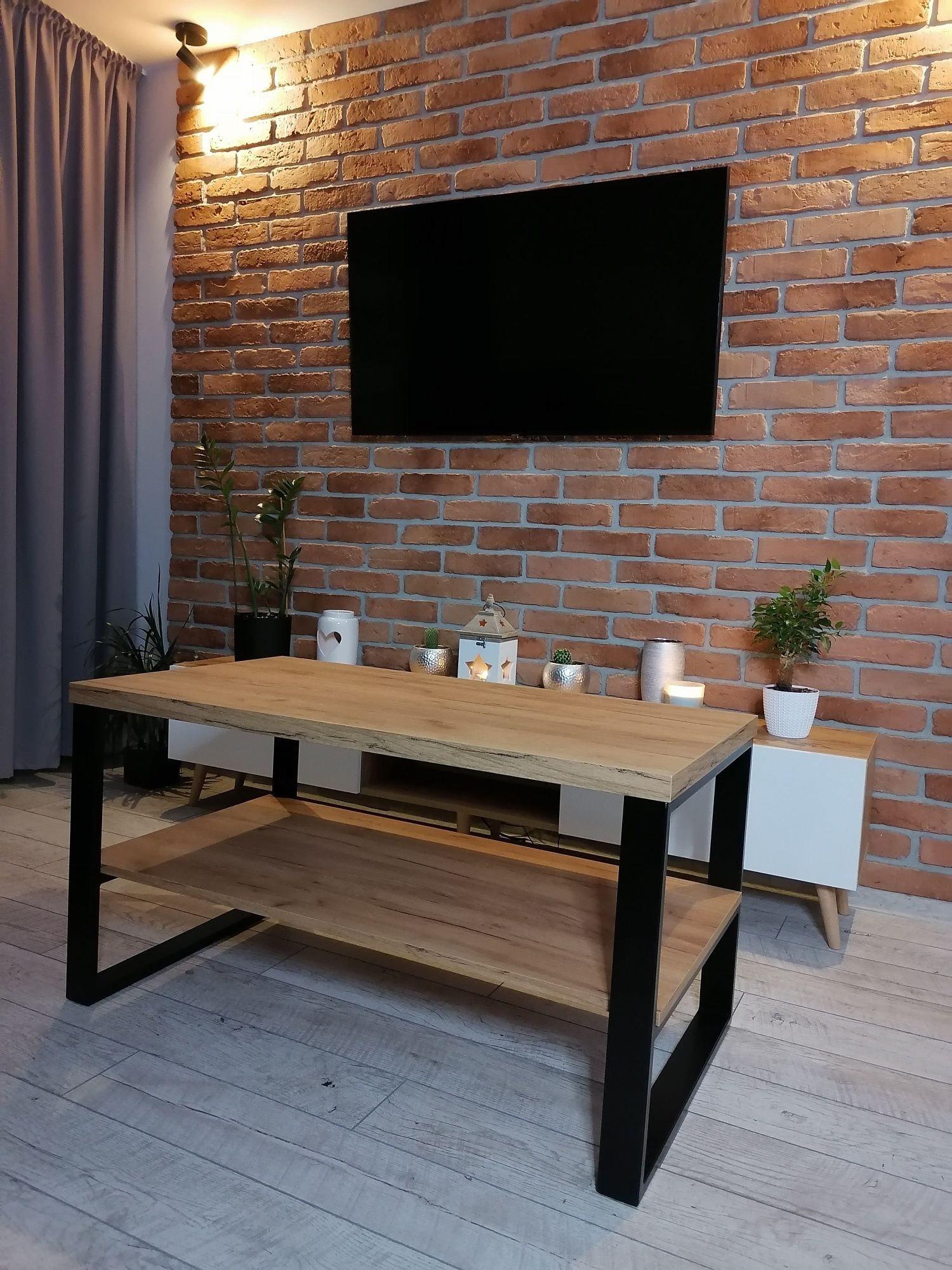 Nowoczesna ława w stylu LOFT, stolik kawowy