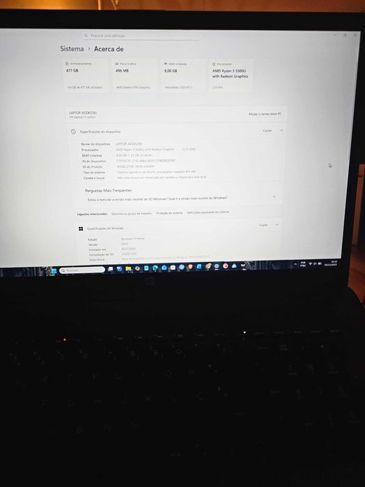 VENDO Notebook HP RTL 8821