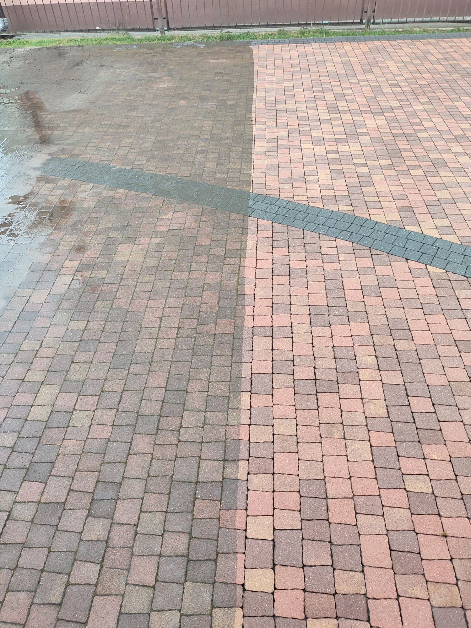 Mycie, czyszczenie kostki brukowej!!