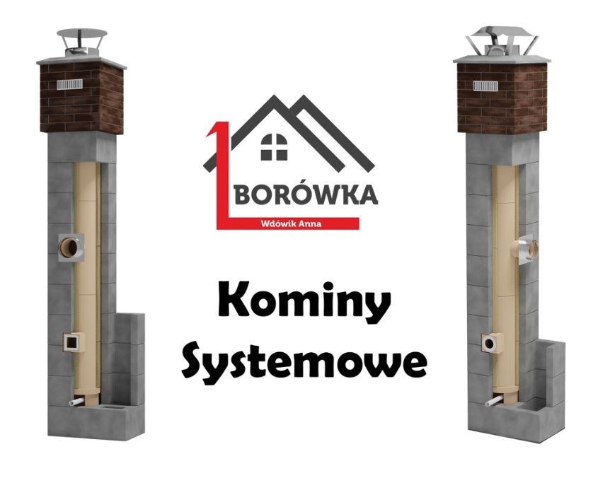 Komin systemowy 5m KW2+W2 Fi 180/200. NAJLEPSZA JAKOŚĆ,NAJLEPSZE CENY