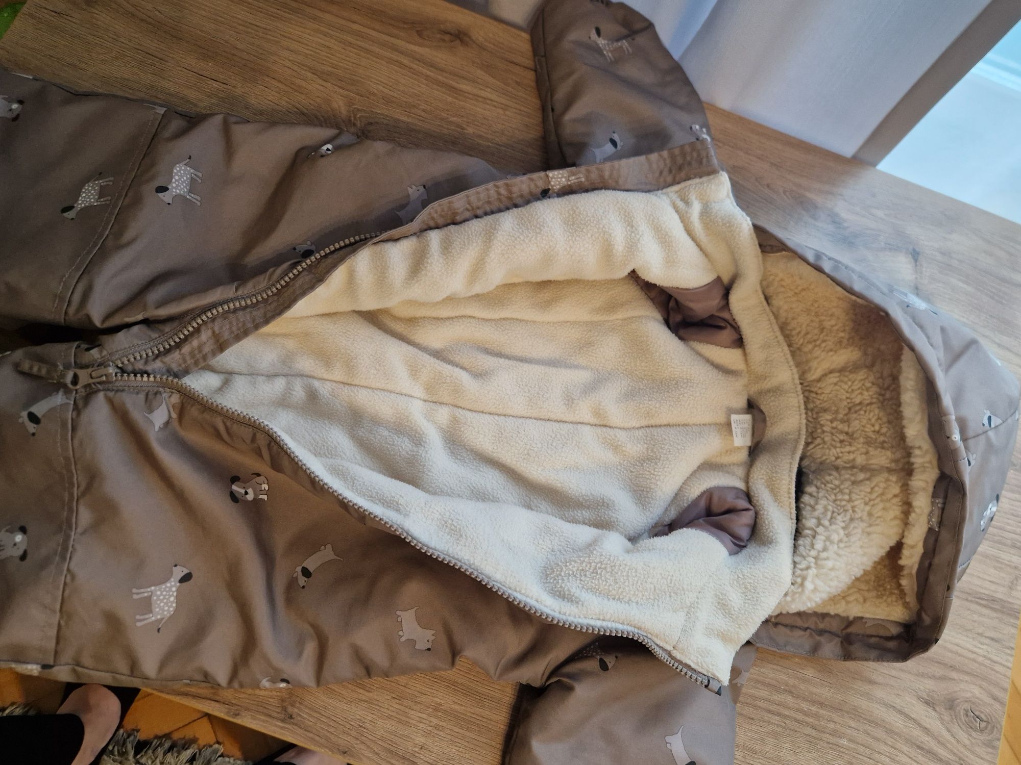 Zimowy kombinezon niemowlecy h&m