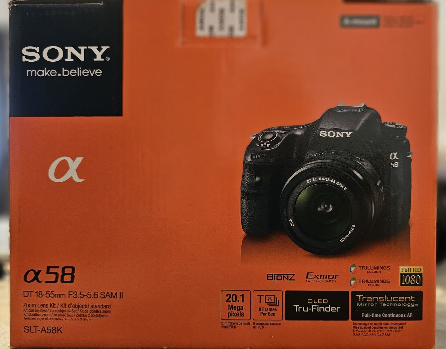 Sony Alpha SLT-A58