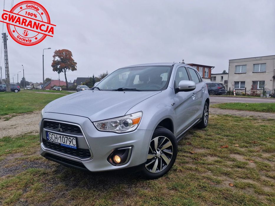 Mitsubishi ASX 1.6 117 KM Niski przebieg Serwis Aso do 93500 Z Niemiec Zarejestrowany