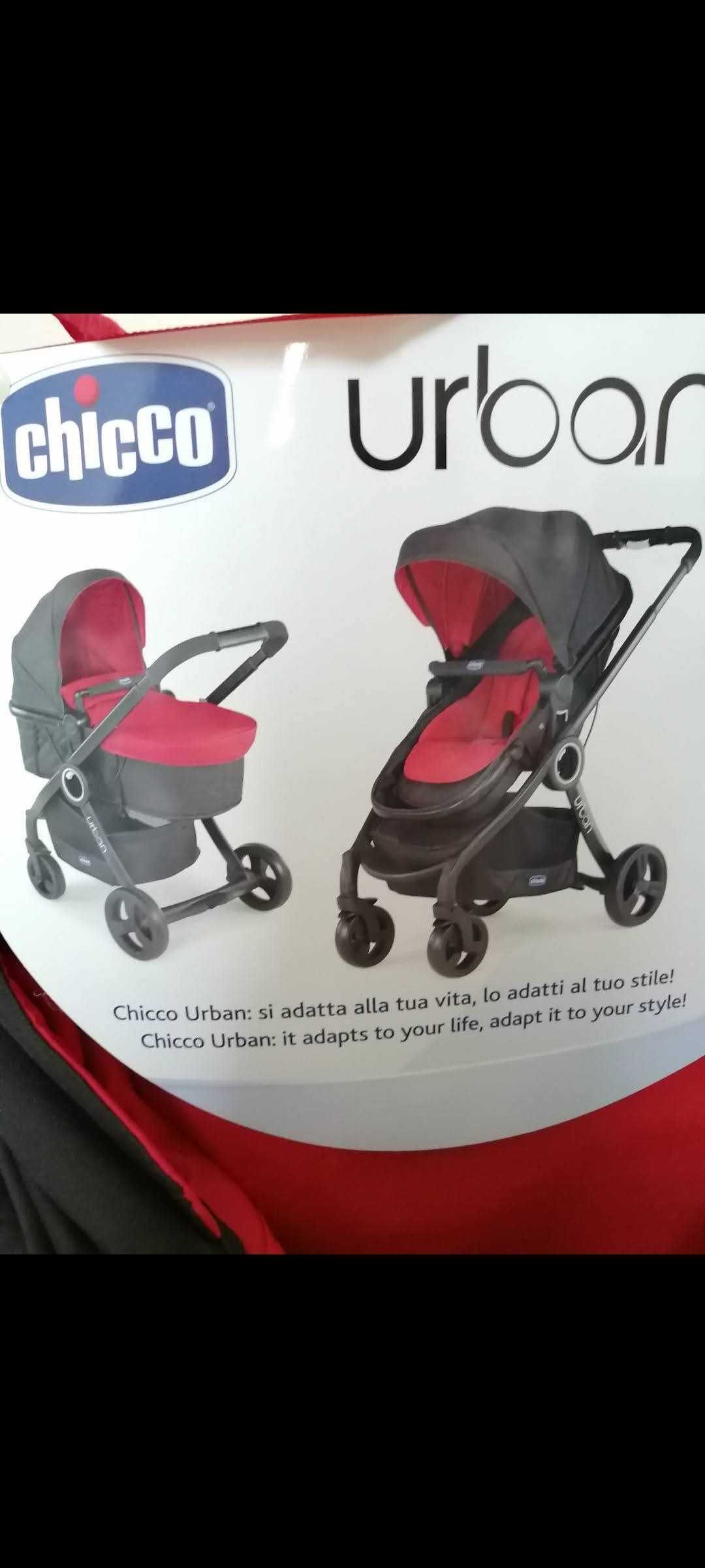 Carrinho de bebé 3 em 1