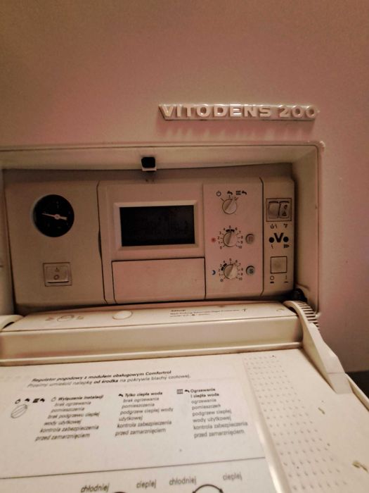 Piec gazowy Vissman Vitodens 200, 45 KW używany, sprawny