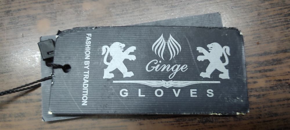 Шкіряні чорні рукавички довгі