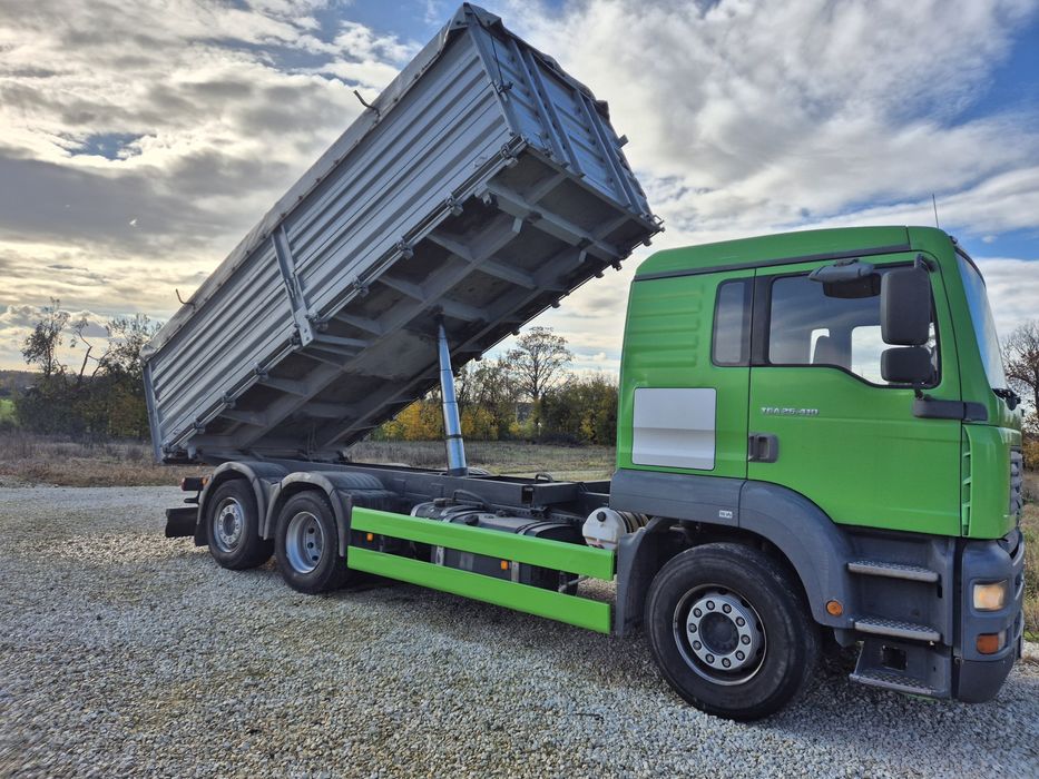 MAN TGA  26.410 wywrotka 3 stronna do zboza