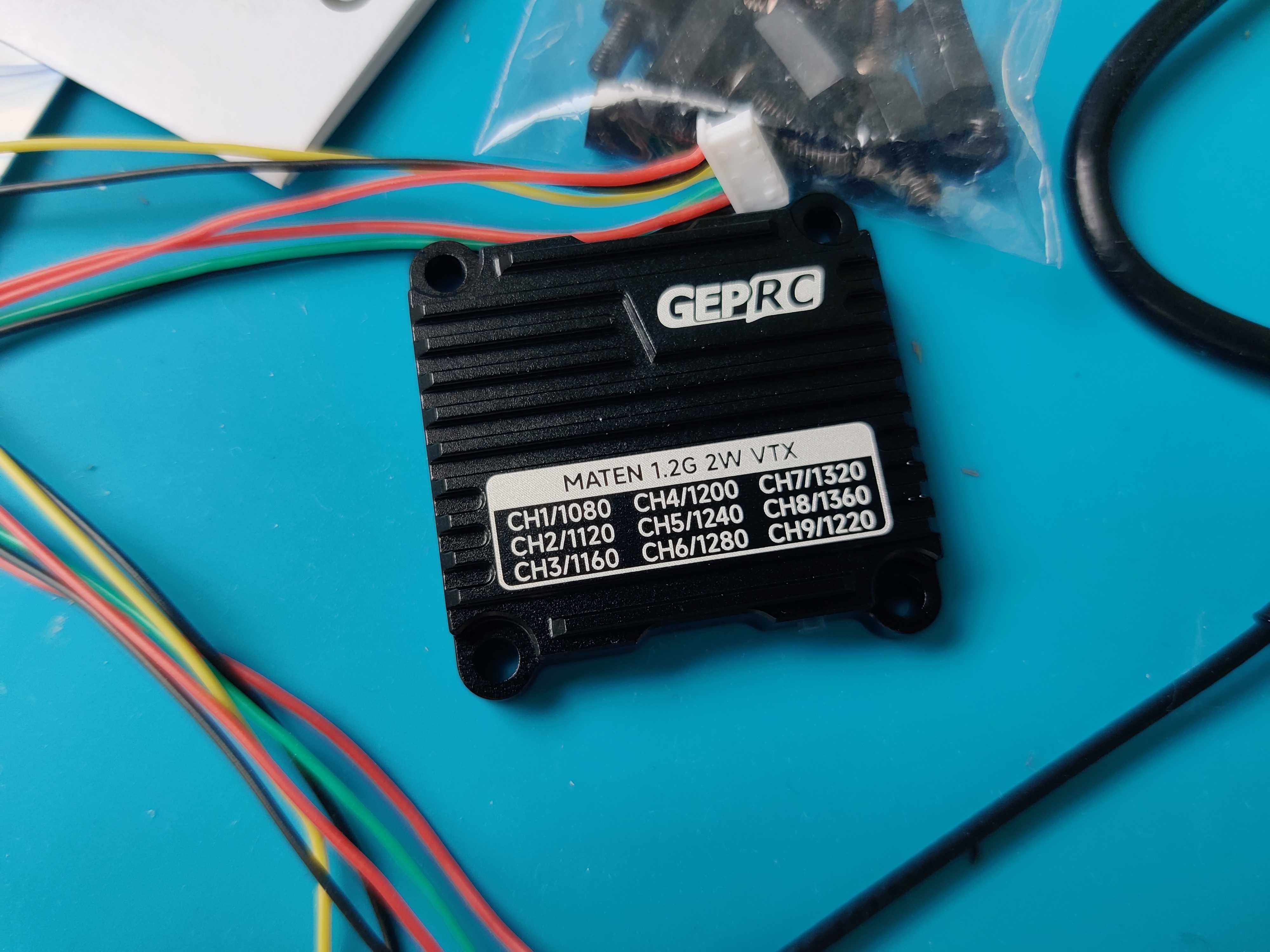 VTX GEPRC MATEN 1.2G 2W відео передавач 2000 mWt FPV 9CH