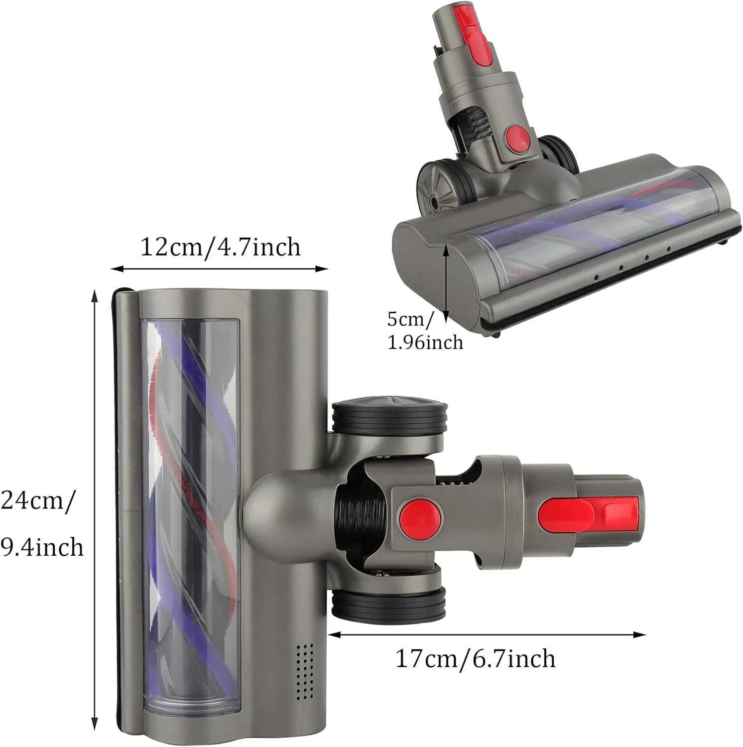 Turbo szczotka led do DYSON V7, V8, V10, V11, V15