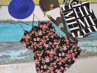 Forever 21 Letnia sukienka boho kwiaty S