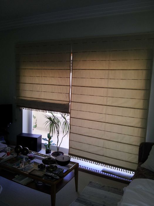 estores  japonês lindos  para janela grande !