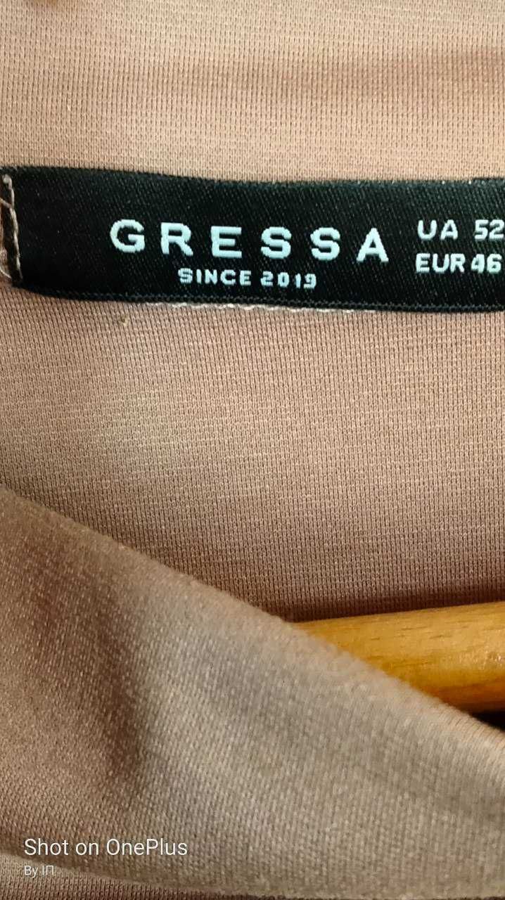 Сукня демісезонна, зимова від українського бренду Gressa Plus Size.