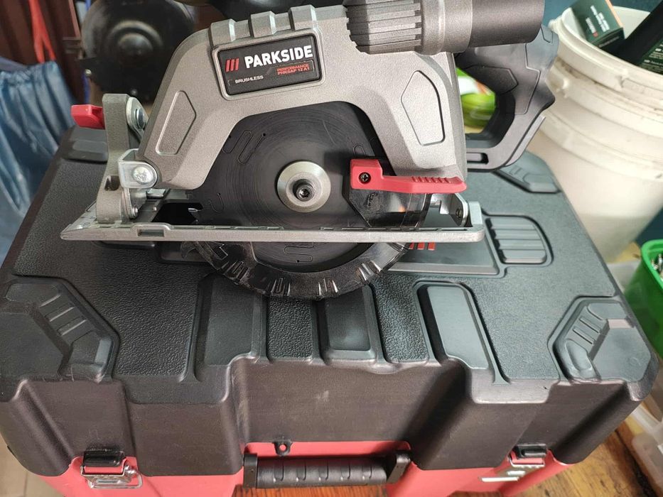 Piła pilarka tarczowa ręczna Parkside Performance PHKSAP 12 A1
