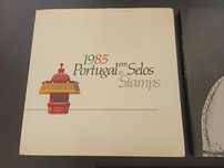 Portugal em selos 1985 - capa dura
