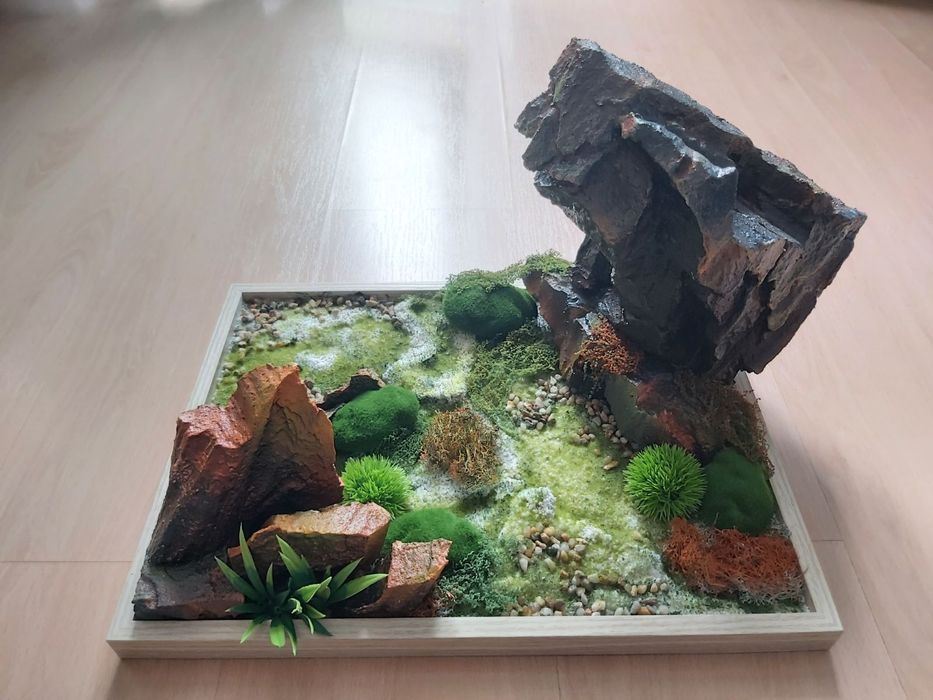 Panel dekoracyjny, imitacja kamienia.