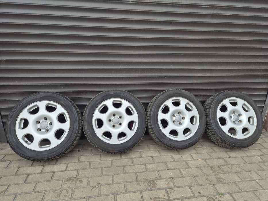 Alufelgi 5x112x16 ET42 Opony 205/55/16 Zima