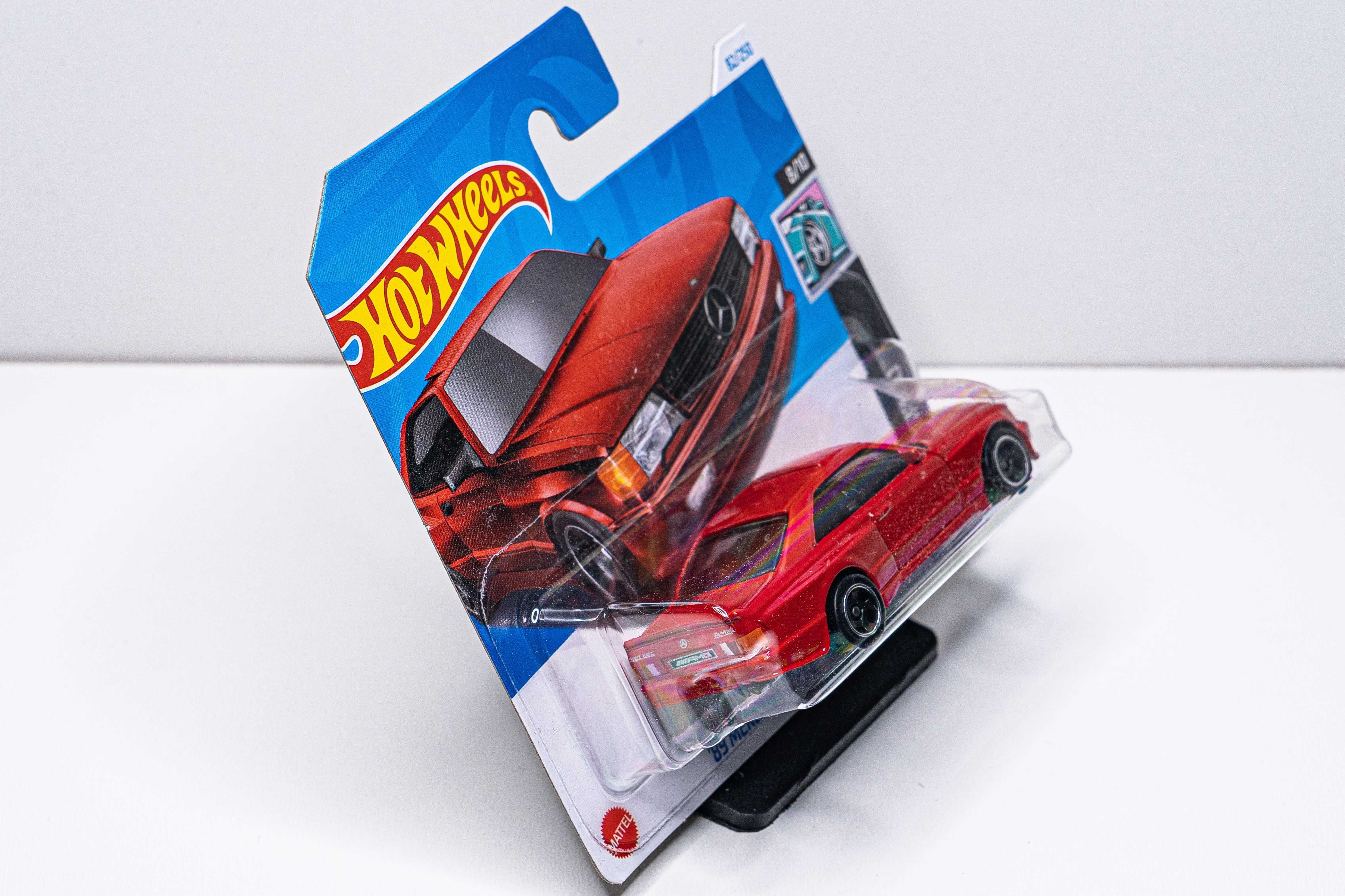HOT WHEELS 89 Mercedes-Benz 560 SEC AMG 82/250 HW Modified 8/10 - NOWY