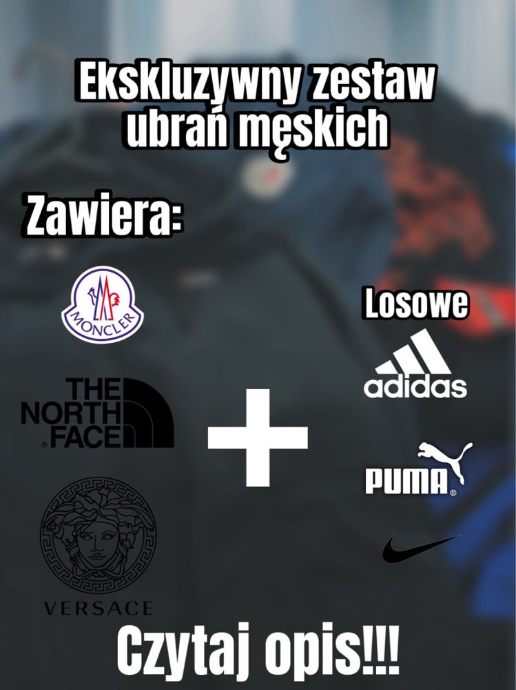 Zestaw ubrań premium wysokiej jakości