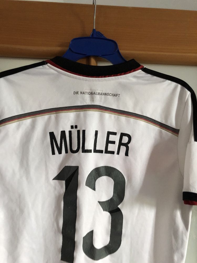 Muller Germany Niemcy Adidas Koszulka piłarska