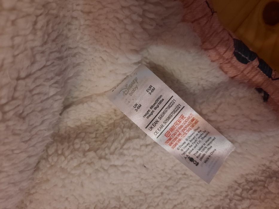 Зимова куртка на дівчинку Disney 6-12міс.