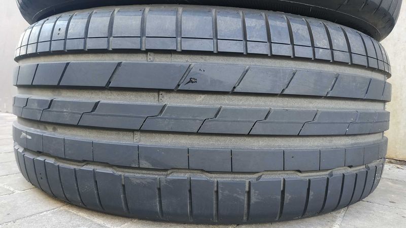 R19 255/45 Hankook Ventus s1evo3 2021 рік 7.5мм шини гума 4шт