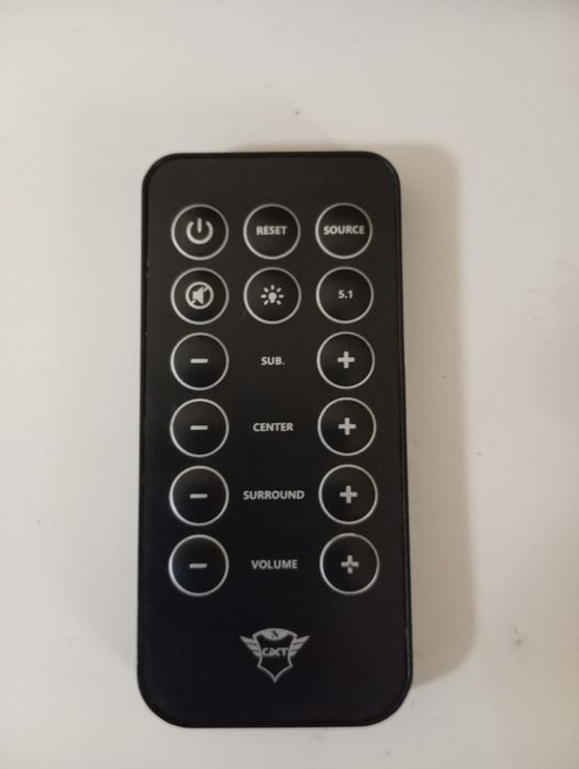 Colunas e subwoofer "trust" full black