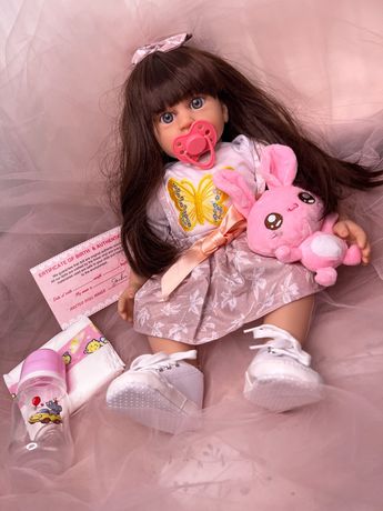 Кукла Реборн 48 см / Лялька Реборн 48 см/ реалістична лялька