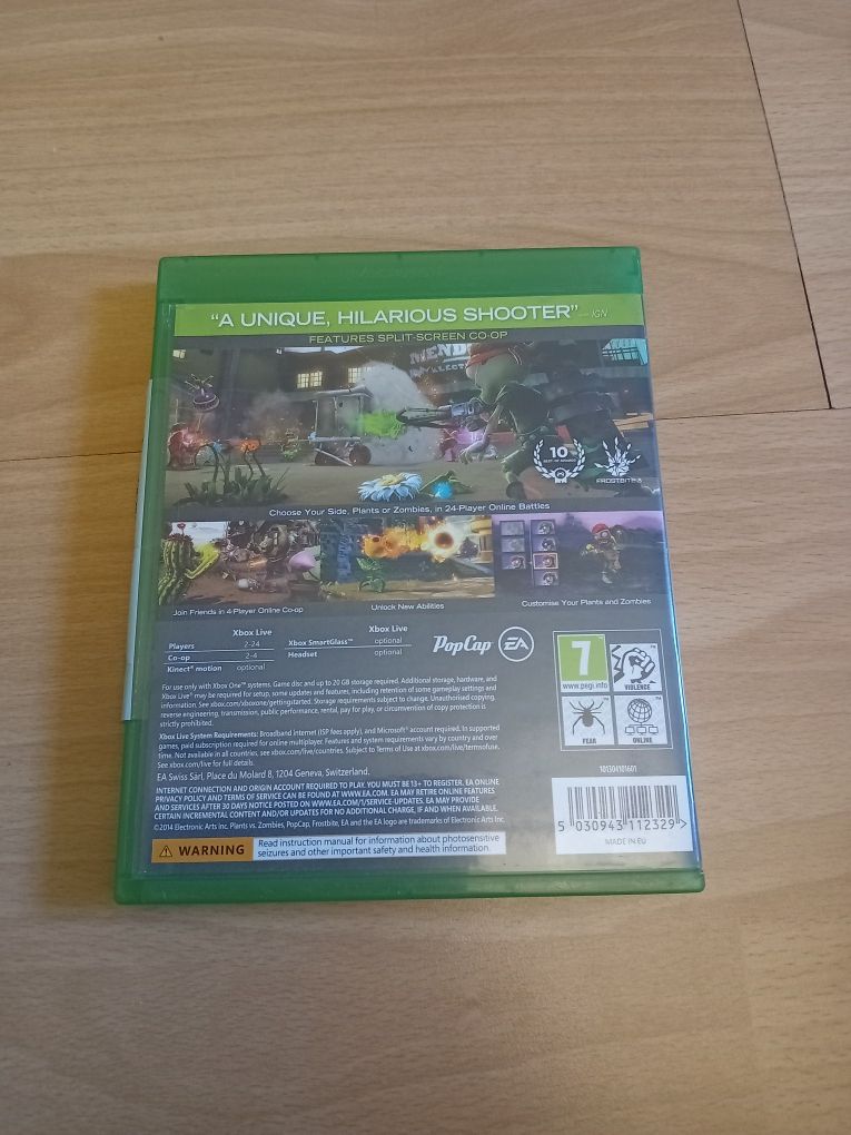 Gra plants vs zombies garden warfare xbox one