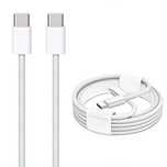 Kabel 1m USB-C USB-C do ładowania IPhona 15, 15 PRO, 16  2x USB typu C
