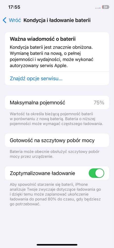 IPhone XS z pudełkiem i ładowarką