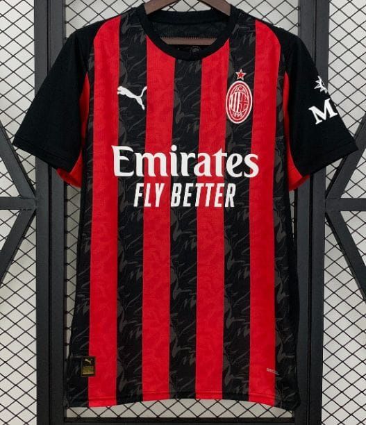 Camisola Ac Milan, Inter, Juventus, Nápoles, Roma, Etc 25/26