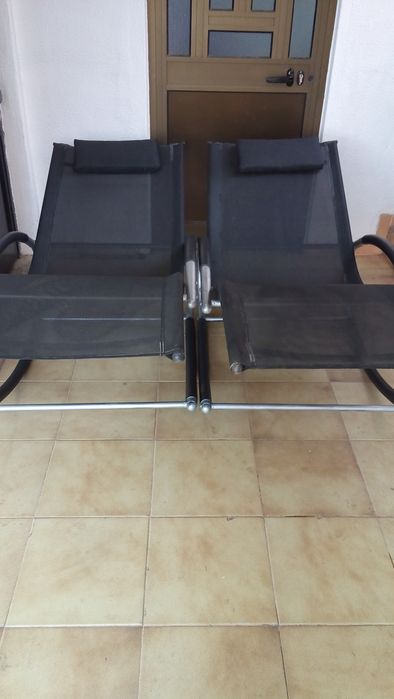 2 Espreguiçadeiras Baloiço